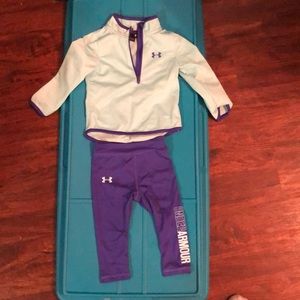 Under armor workout suit